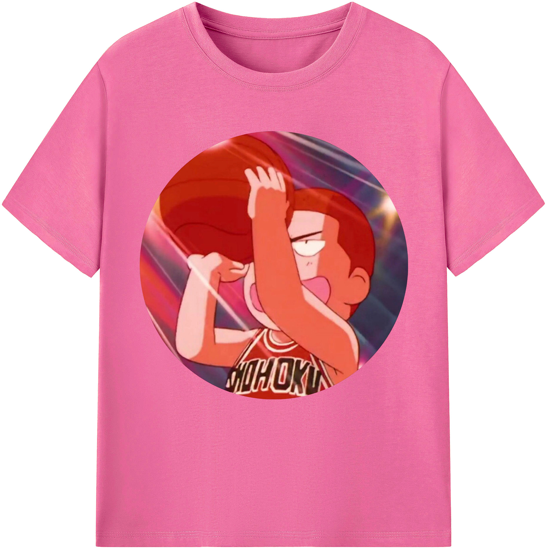 （画像用） SLAM DUNK／スラムダンク レディースカジュアルプリントTシャツ（綿100％）
